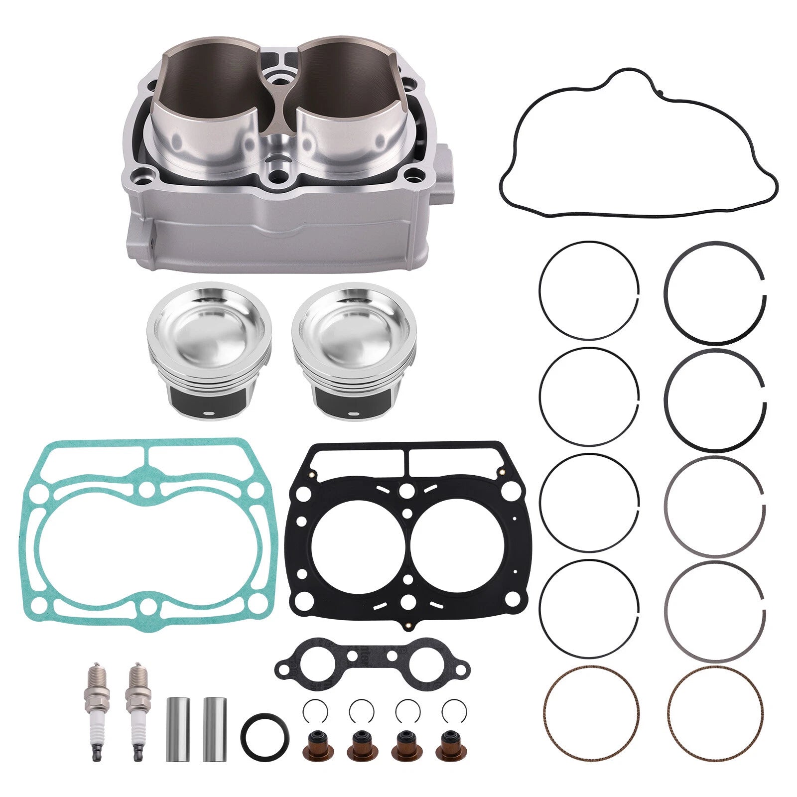 Top End Kit Set for Polaris RZR 800 / S 800 (2008–2014) - Piston Gasket