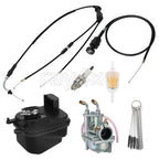 Carburetor & Air Filter Throttle Choke Cable Kit for Yamaha PW50 (2008–2024)