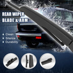 Set of 2 Rear Windshield Wiper Blade Arms for Ford Edge (2019–2020) 12" 305mm