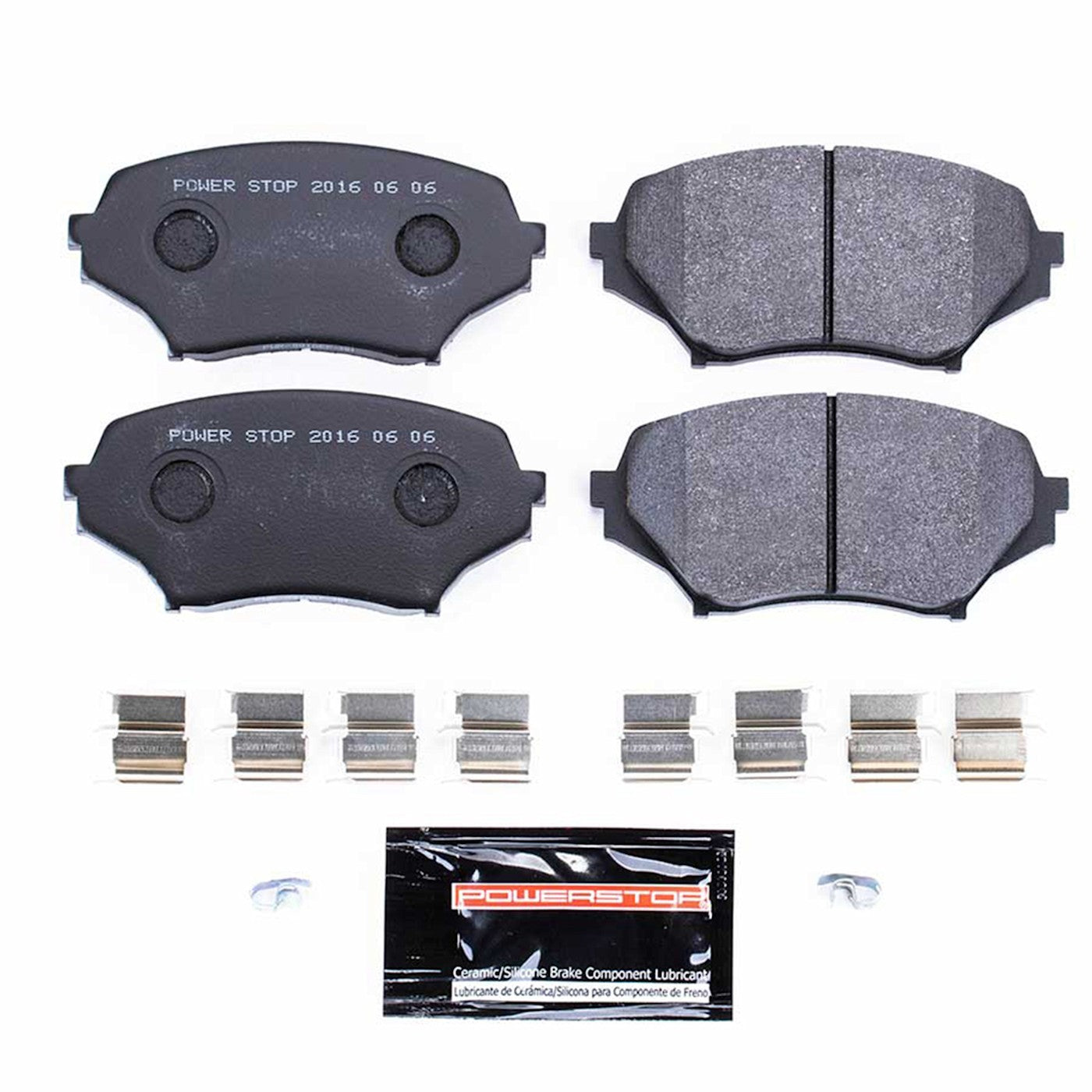 Set of 2 Powerstop Brake Pads for Mazda MX-5 Miata (2006–2015)
