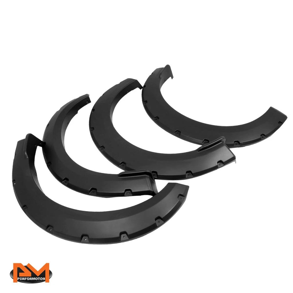 Pocket-Rivet Fender Flares for Ford F150 (2015–2018) 67.1"/78.9"/97.6" Styleside