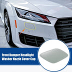 Right Side Front Bumper Headlight Washer Nozzle Cover for BMW 328i Gray