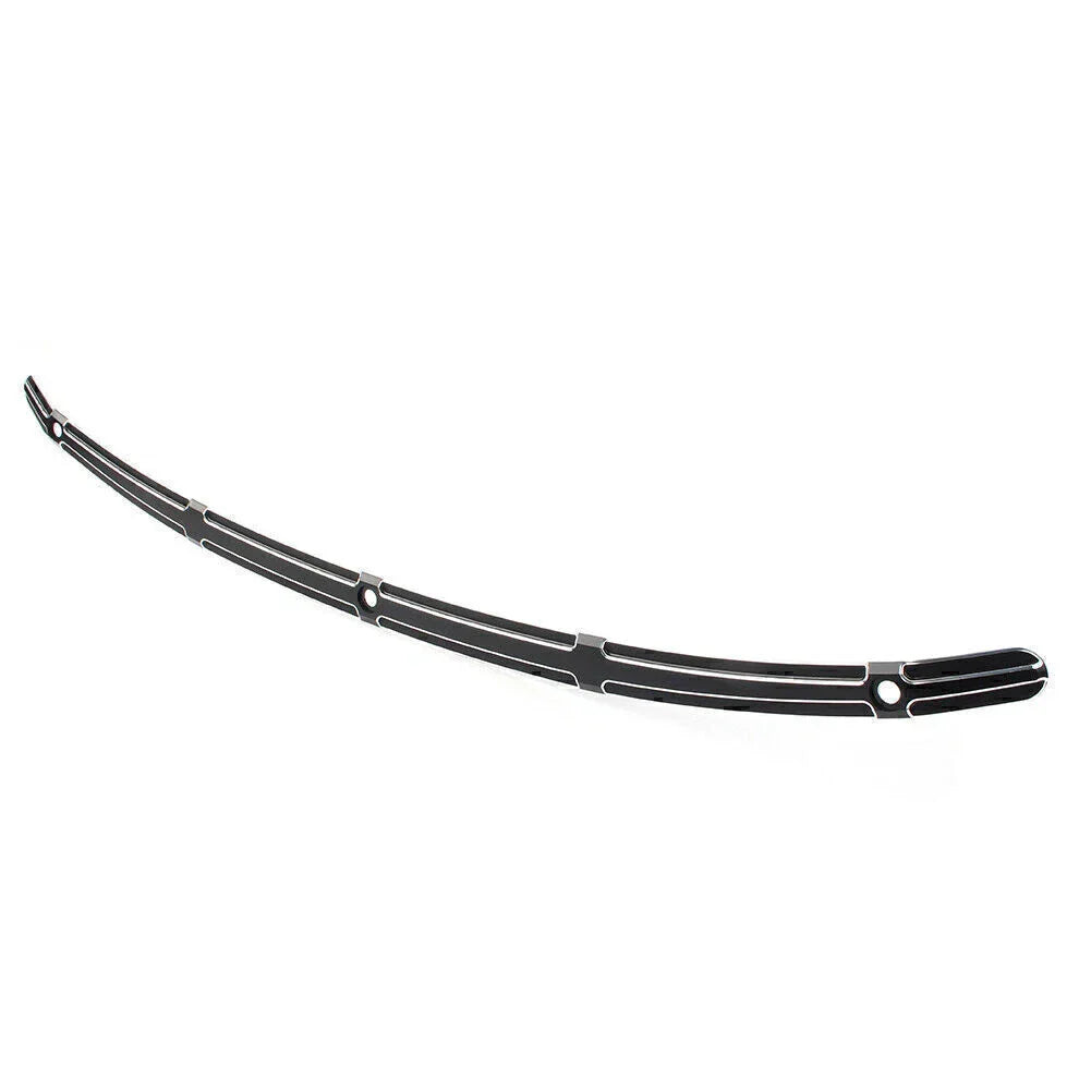 Black Cut Fairing Windshield Trim for Harley Electra Glide Classic/Limited
