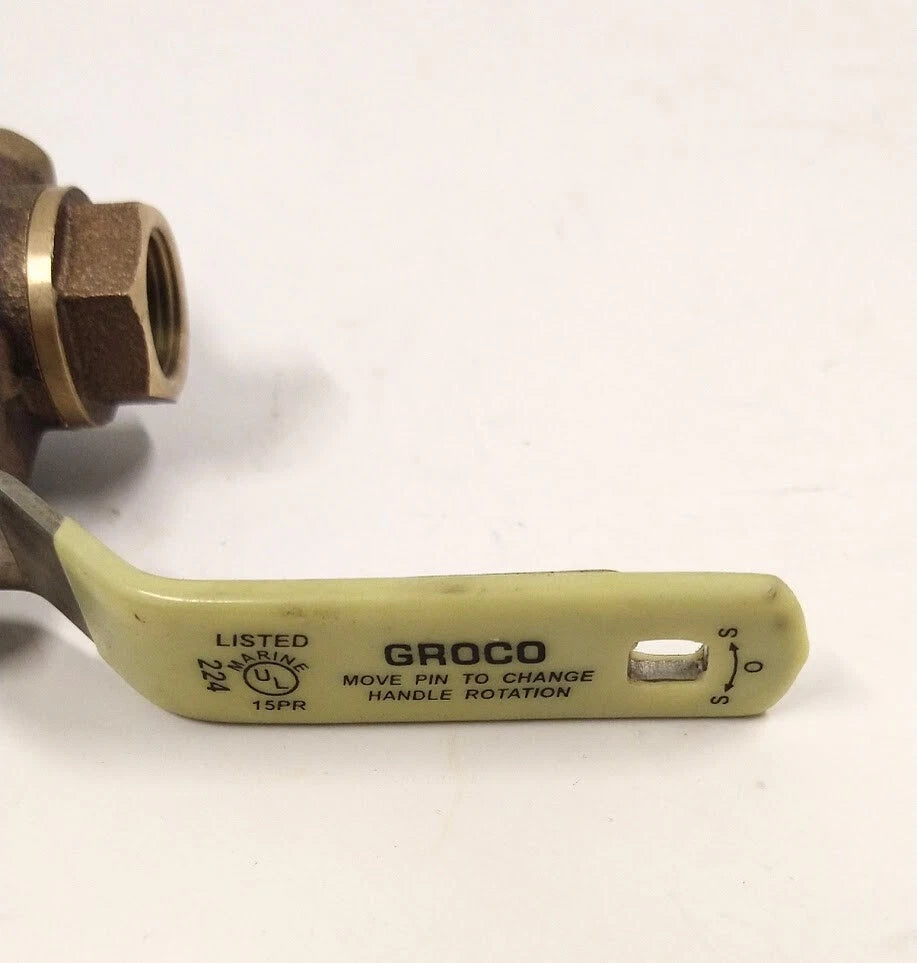 Bronze Ball Valve 3/8'' for Groco Mechanical Labs IBV-375