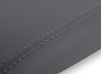 Leather Console Lid Armrest Cover for Ford Mustang (1987–1993) Gray