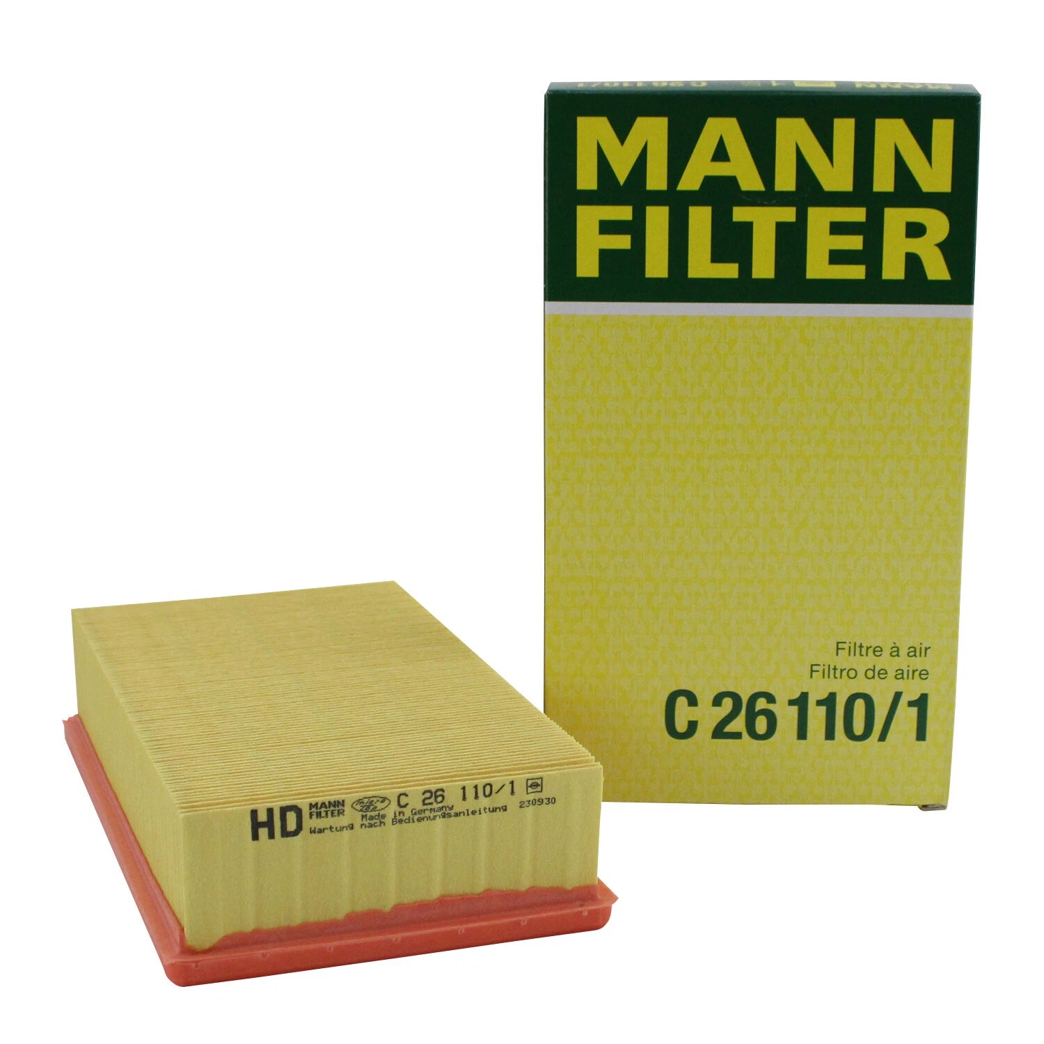 Air Filter C261101 for BMW E28 E30 E31 E32 E34 E36 318i 325 525i (1982–1994)