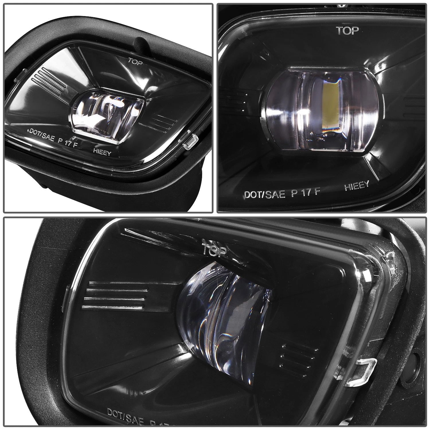 Full LED Projector Fog Lights for Freightliner Cascadia (2008–2017)