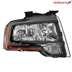 Halogen Headlight for Ford Expedition (2015–2017) Black Right Side