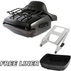 Trunk Pad Tail Light Mount Rack for Harley Touring Electra Glide (2014–2026)