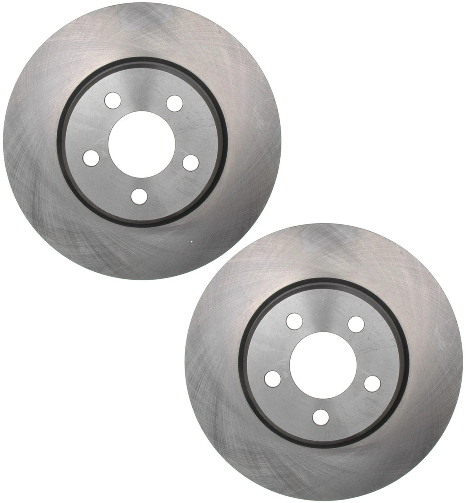 Set of 2 Front Disc Brake Rotors for Dodge Challenger SXT Plus (2015–2023)