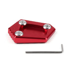Side Stand Kickstand Plate Pad for Honda NC700S/X, NC700 Integra, CBR500R/F/X (2012–2016) Red