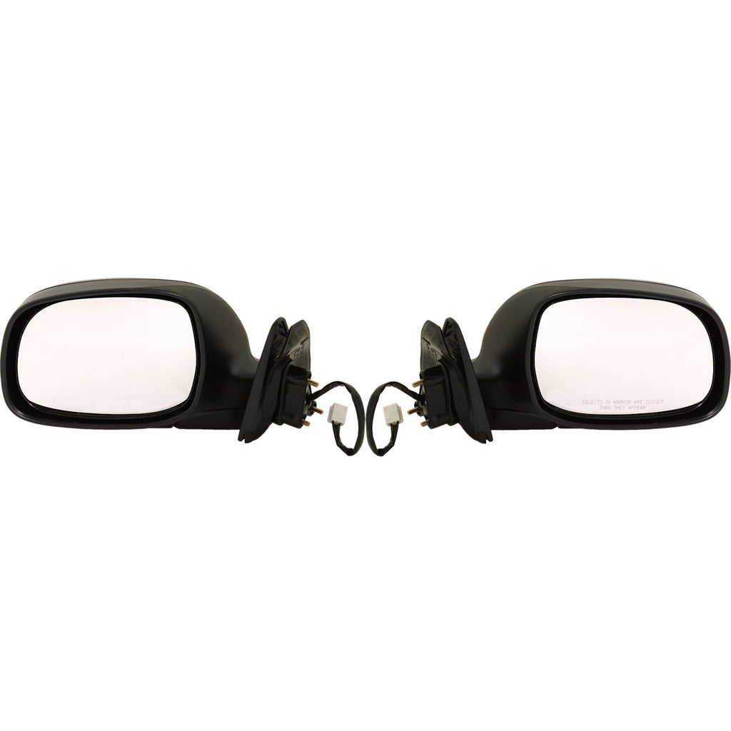 Set of 2 Power Heated Mirrors for Toyota Tundra Extended Cab