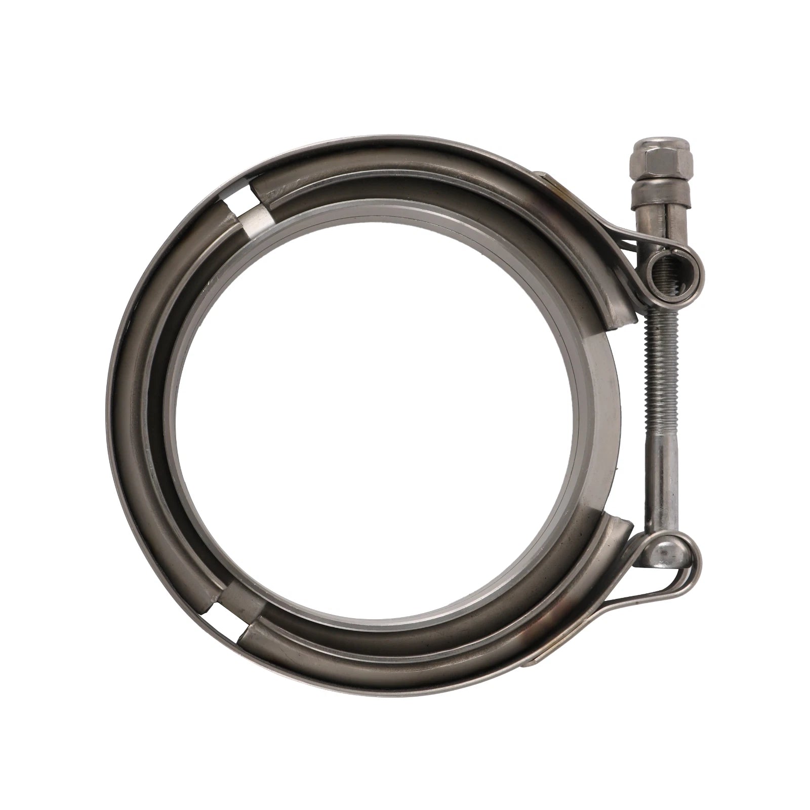 3.5 Inch Quick Release V-Band Clamp & T304SS Flange Kit for Universal