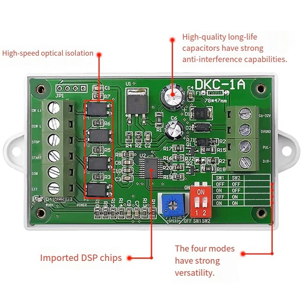 Stepper Motor Speed Regulator DKC-1A for Auto Switching Control