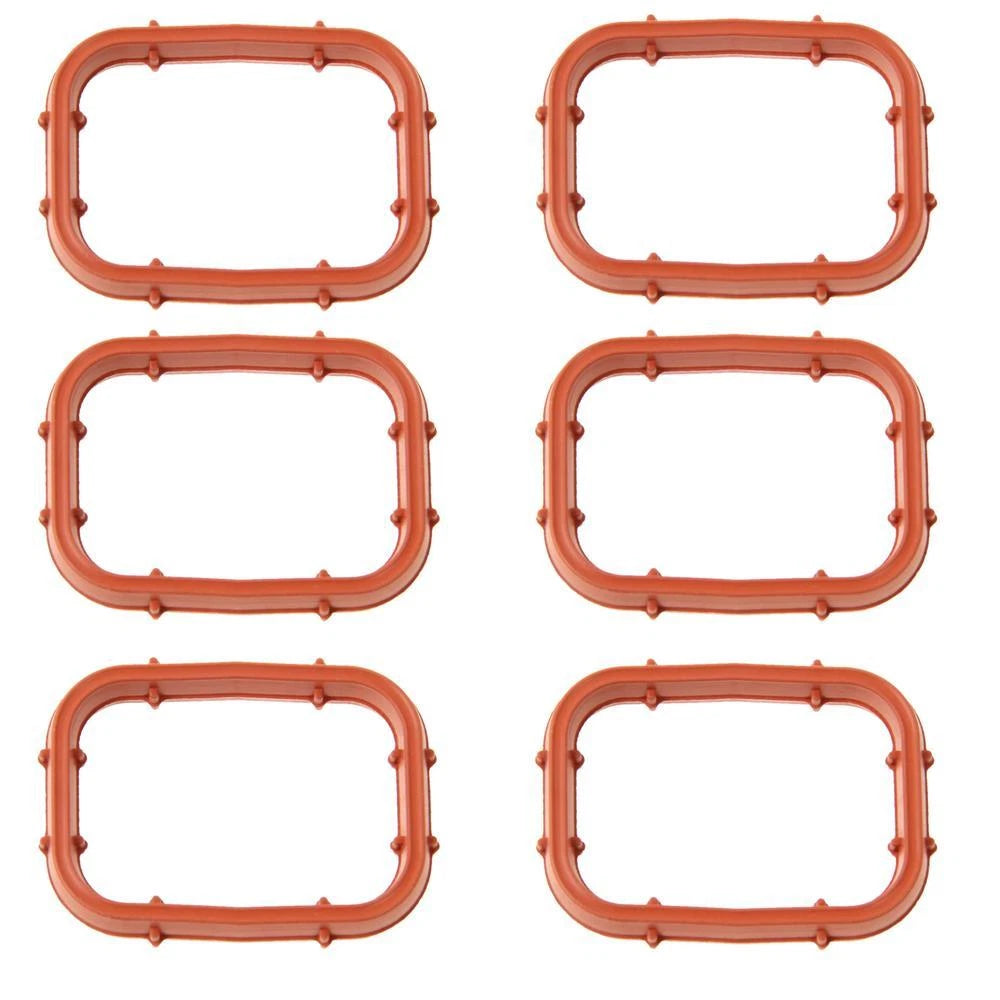 Set of 6 Engine Intake Manifold Gaskets for BMW E70 X5 E90 335d (2007–2013)