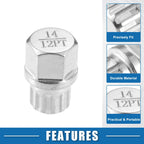 Set of 14 Wheel Screw Lock Lug Nuts for BMW (724117715434)