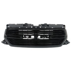 Front Upper Grille for Ram 1500 (2019-2022) Glossy Black Plastic
