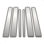 Chrome Pillar Post Covers 6Pc Replacement for Infiniti Q45 (2001–2006)