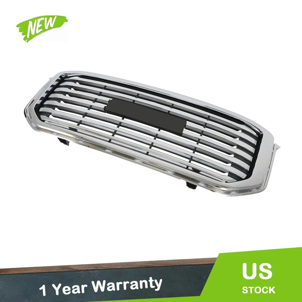 Chrome Front Center Grille for GMC Yukon XL 1500 (2015–2020)