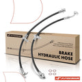 2X Rear Brake Hydraulic Hose for Honda Civic (2016–2021)