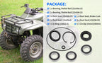 Rear Axle Bearings & Seal Rebuild Kit for Honda TRX250 Recon (1997–2017)