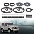Set of 4 Door Window Trim Molding Seals for Suzuki Samurai