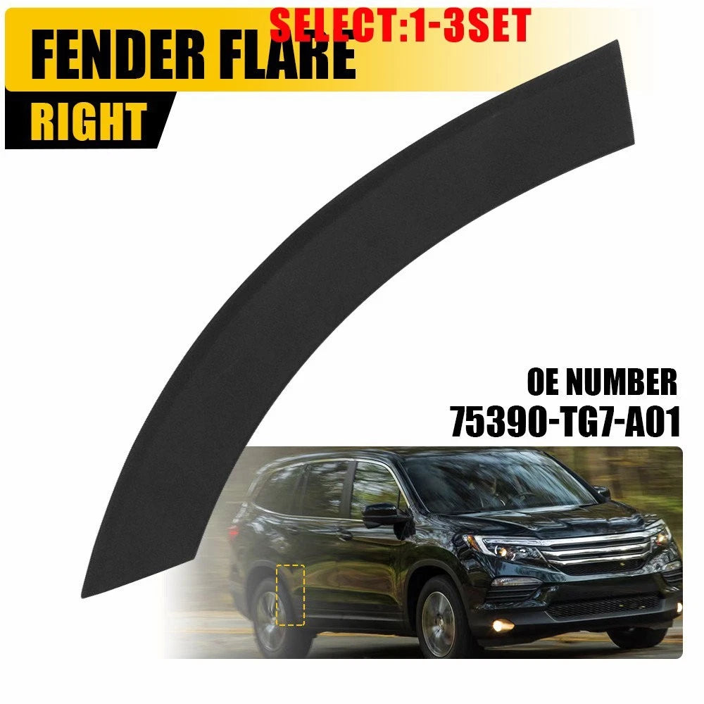 Right Rear Wheel Arch Garnish for Honda Pilot (2016–2022), Passport (2019–2023)