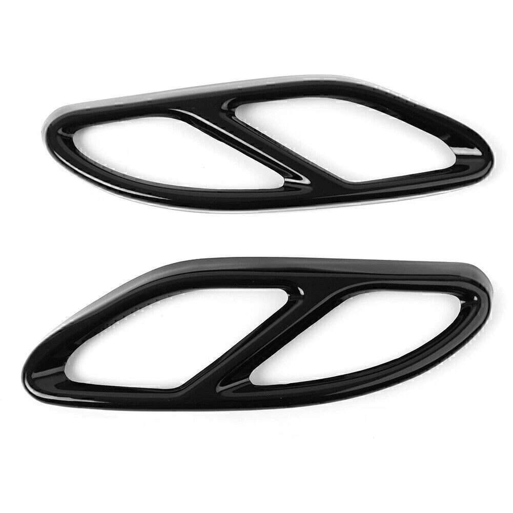 Exhaust Muffler Pipe Trim Cover Pad for Mercedes-Benz C Class W205 (2015–2020)