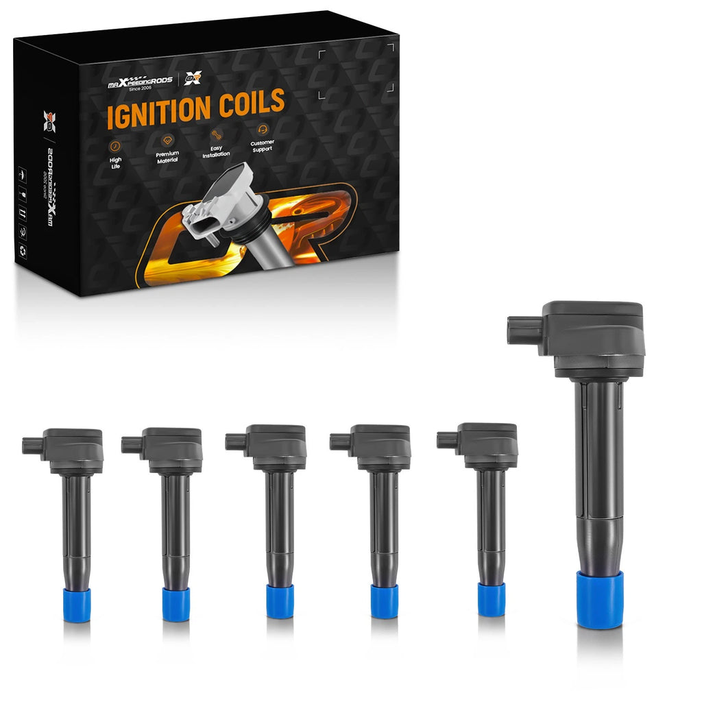 6x Ignition Coil for Honda Accord Crosstour Odyssey Acura RL TL TSX (2008–2015)