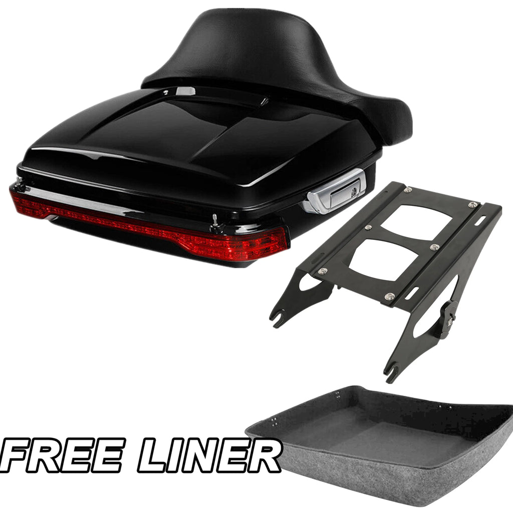 Trunk Backrest Pad Light Mount for Harley Touring (2014–2026)