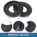 Set of 5 Oil Seal Rotary Shaft Seal Nitrile Rubber 25x50x7mm