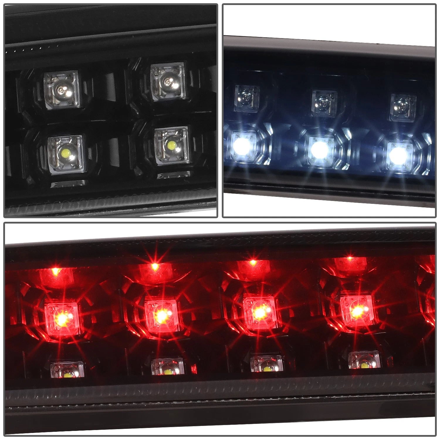High-Mount LED 3rd Brake Tail Light for Ford Ranger (1993–2011) & Super Duty (1999–2016)