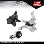 Set of 3 Engine & Transmission Mounts for Mazda 6 (2014–2017)