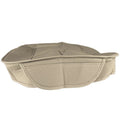 Beige PU Car Front Seat Mat Cushion