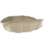 Beige PU Car Front Seat Mat Cushion