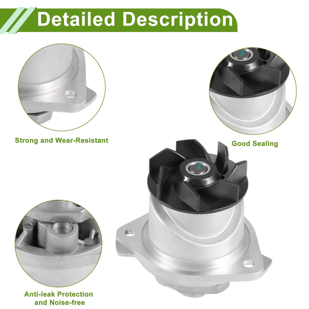 Engine Water Pump for Audi Q7 (2006–2010) No. 022121011A Cooling Pump