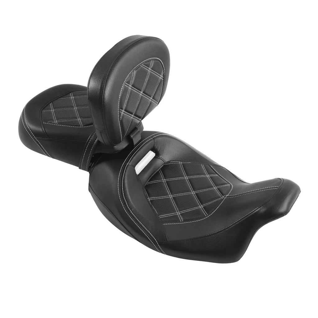 Low-Profile Driver Seats Backrest for Harley Touring (2009-2023)