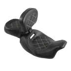 Low-Profile Driver Seats Backrest for Harley Touring (2009-2023)