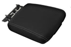 Leather Console Lid Armrest Cover for Kia Telluride (2020) Gray Stitch