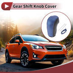 Gear Shift Knob Cover for Subaru Forester (2014–2017) Black Blue