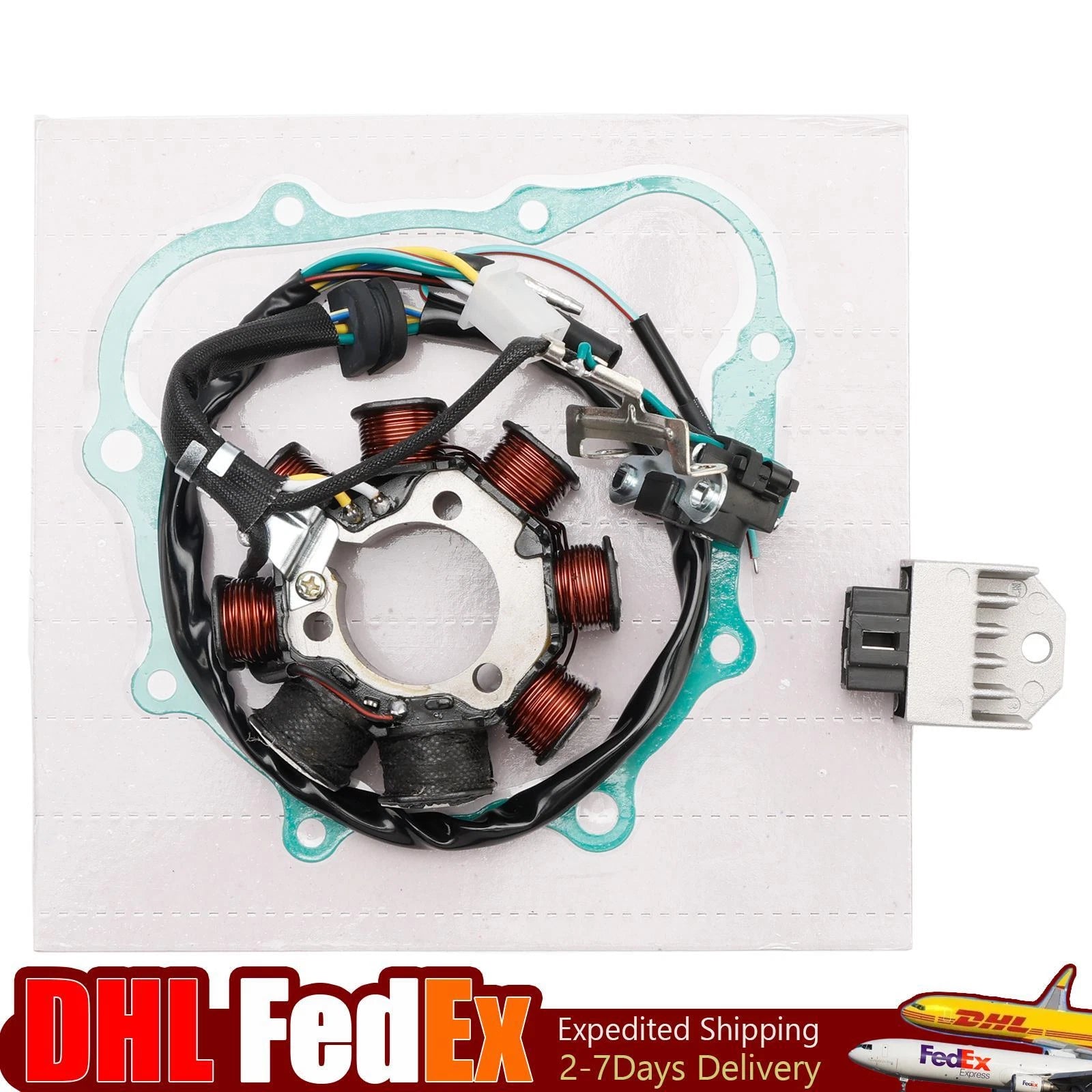 Magneto Coil Stator Regulator Gasket Set for Honda CRF230F (2007–2021)