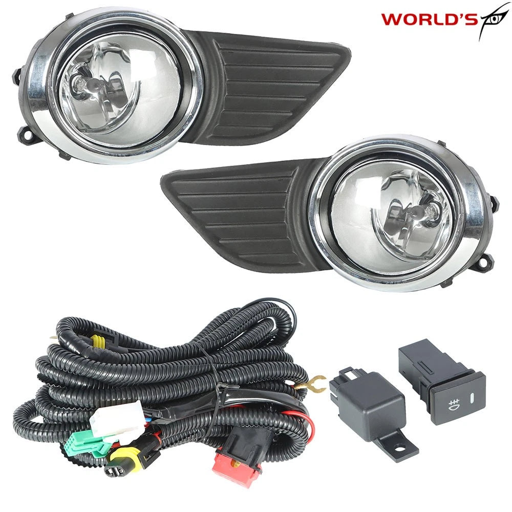 Pair Fog Lights for Toyota Sienna (2011–2015)
