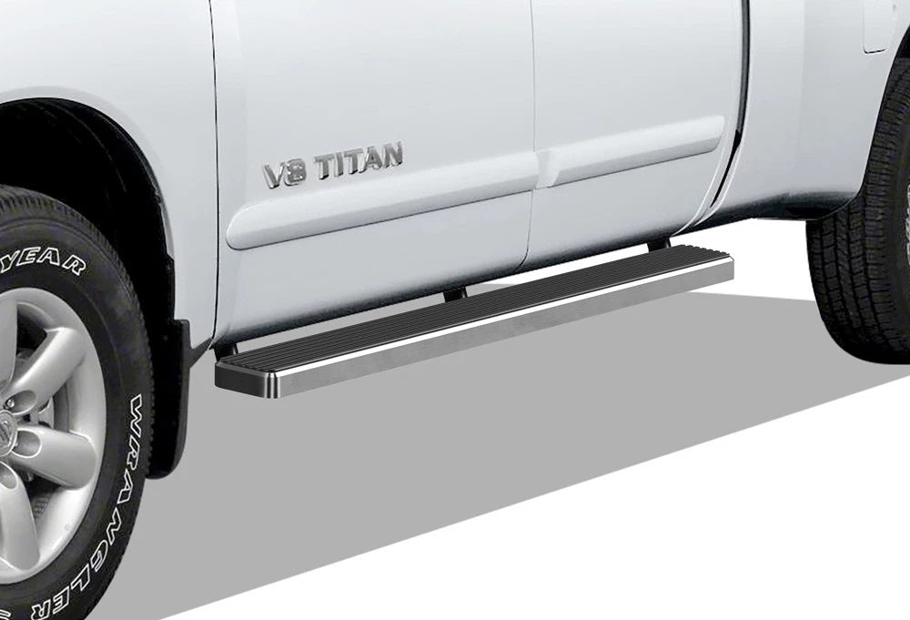 5" Running Boards for Nissan Titan Crew Cab (2004–2024)