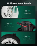 A/C Heater Blower Motor with Fan Cage for Mack CHU (2007–2010) 2311769