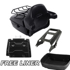 Trunk Pad Mount Rack Plate for Harley Street Road Glide King (2009–2013)