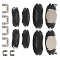 Front & Rear Ceramic Brake Pads Kit for Chevrolet Equinox / GMC Terrain (2010–2017)