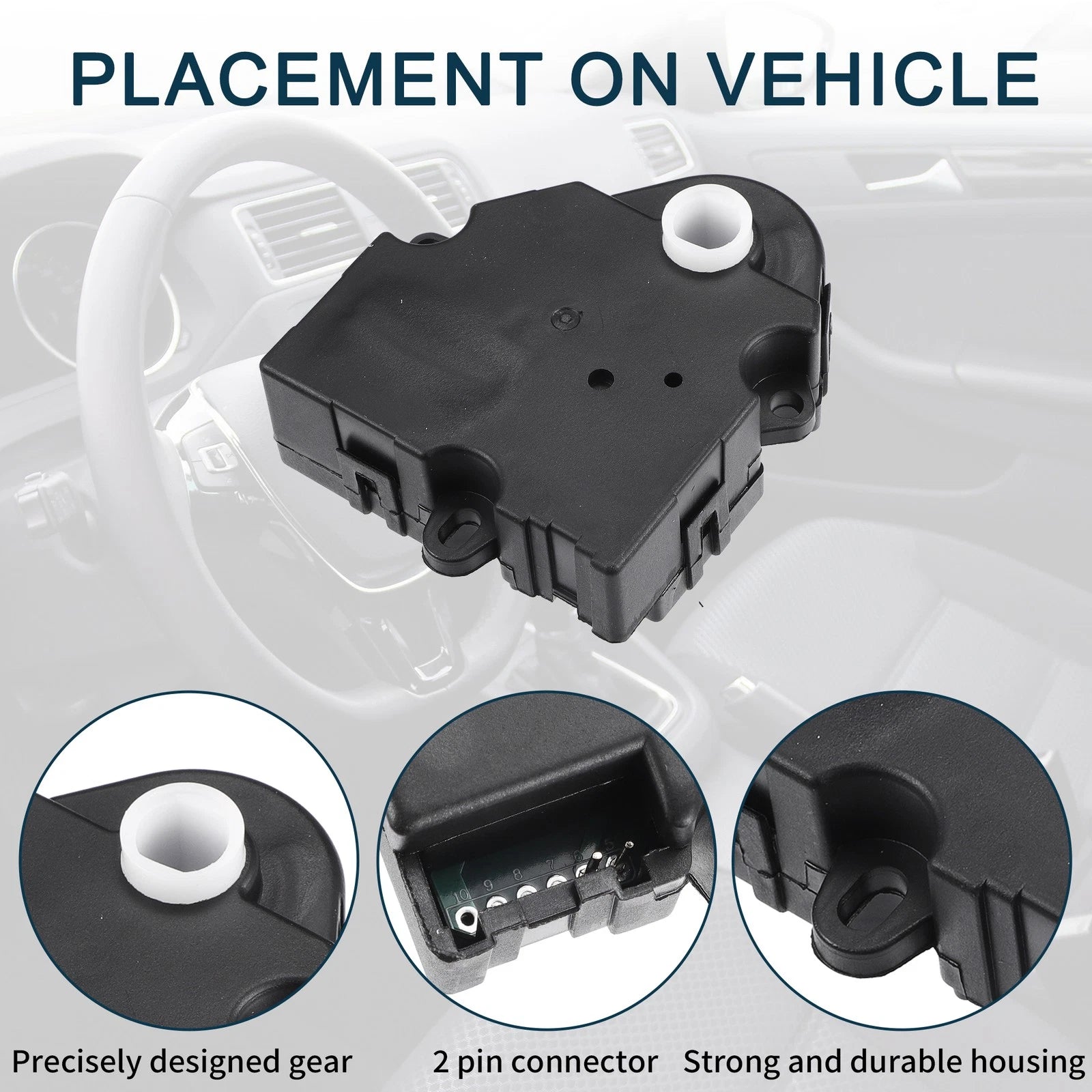 HVAC Heater Blend Door Control Actuator No.16149192 for Chevrolet C1500 (1992–1994)
