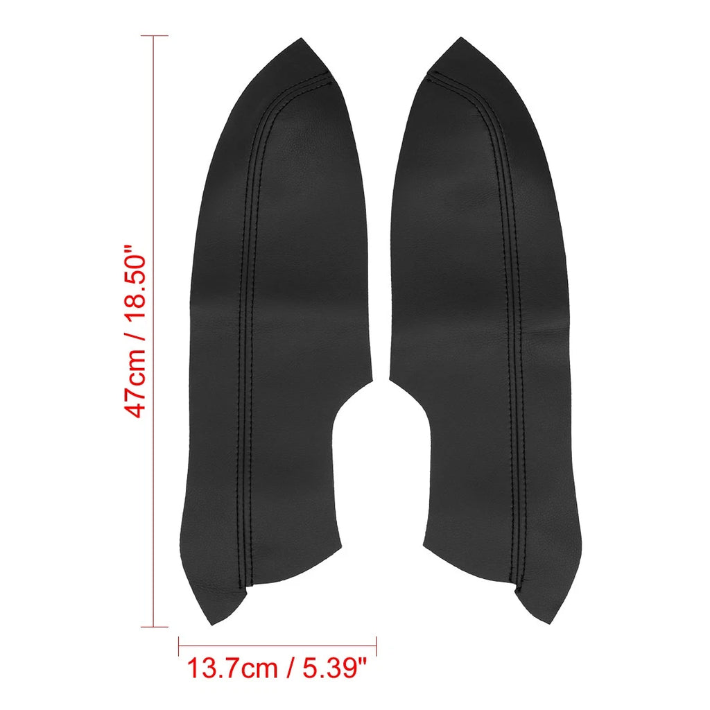 Set of 2 Front Door Panels Armrest Covers for Honda Civic Sedan (2006–2011)