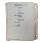 Bravo Stern Drive Unit Service Manual #11 for MerCruiser (1995)