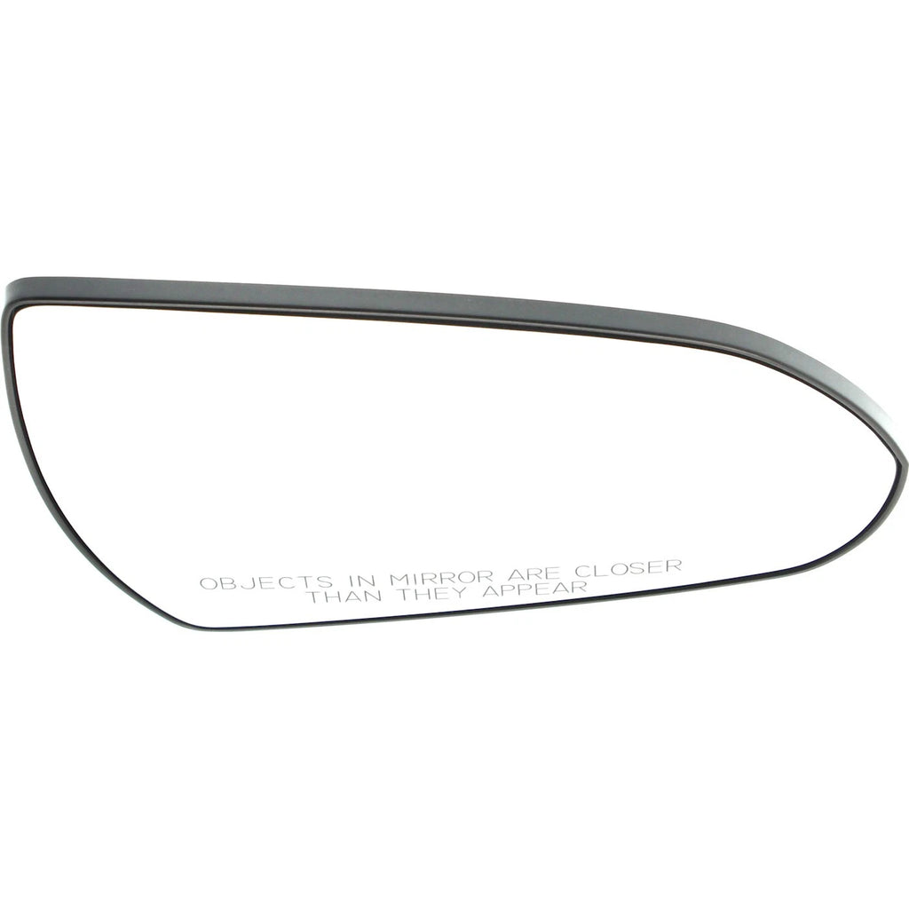 Mirror Glass for Hyundai Elantra (2017-2020) Right Side with Backing Plate